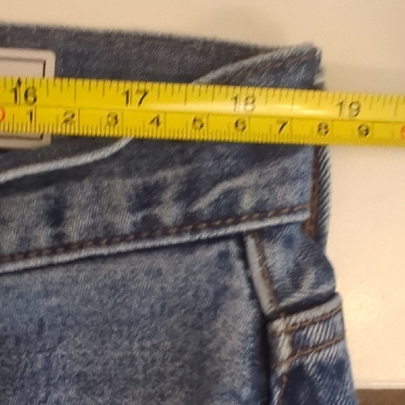 GAP Blue Straight Selvedge Jeans Classic Denim - Picture 4 of 10